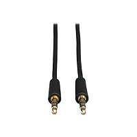 Eaton Tripp Lite Series 3.5mm Mini Stereo Audio Cable for Microphones, Speakers and Headphones (M/M), 25 ft. (7.62 m) -