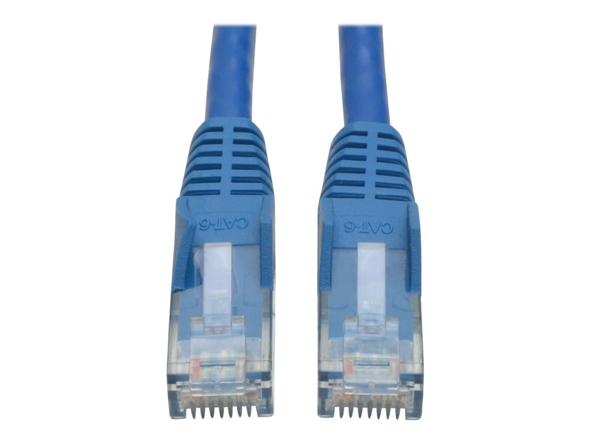 1 FT Booted CAT6 Network Patch Cable - Blue