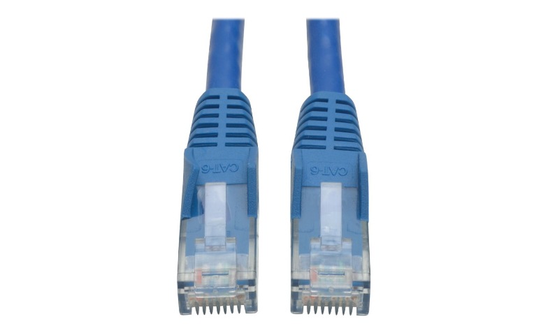 Tripp Lite Cat6 Gigabit Ethernet Cable Molded Ultra-Slim RJ45 M/M Blue 5ft  - network cable - 5 ft - blue - N200-UR05-BL - Cat 6 Cables 