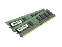 Crucial memory - 4 GB ( 2 x 2 GB ) - DIMM 240-pin - DDR2