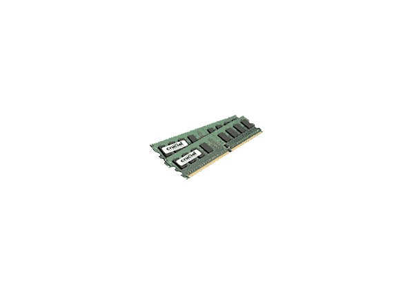 Crucial memory - 4 GB ( 2 x 2 GB ) - DIMM 240-pin - DDR2