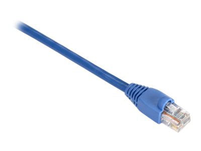 Black Box 2ft Cat5 CAT5e 350mhz Blue UTP PVC Snagless Patch Cable 2'