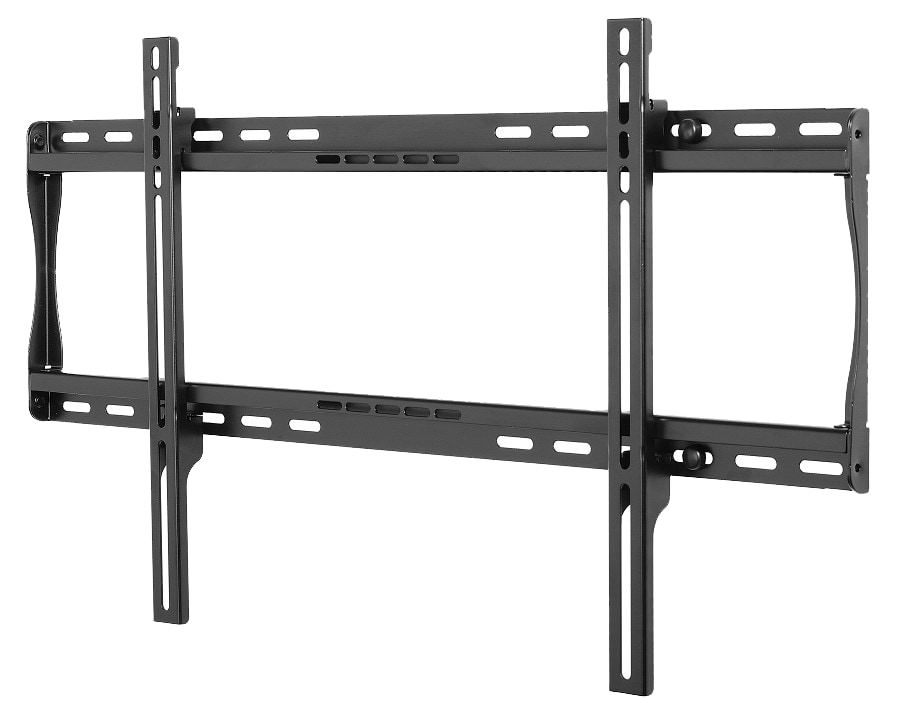 Peerless SmartMount Universal Flat Wall Mount SF650 mounting kit - for flat  panel - black