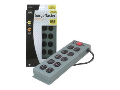 Belkin 10-Outlet Metal Surge Protector - 15ft Cord - Straight Plug - 885J -