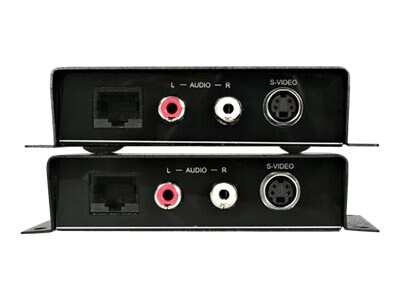 StarTech.com S-Video Video Extender over Cat 5 with Audio - video/audio extender