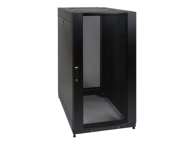 Tripp Lite 25U Rack Enclosure Server Cabinet Shock Pallet w/ Doors & Sides