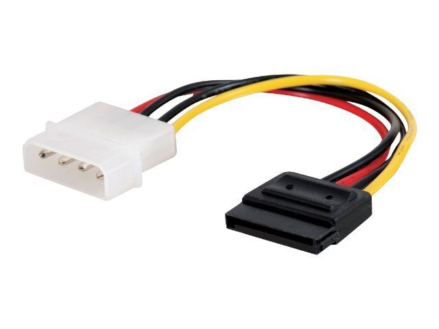 C2G 7.5in Serial ATA Power Adapter Cable - power cable - 4 pin internal power to SATA power - 6 in