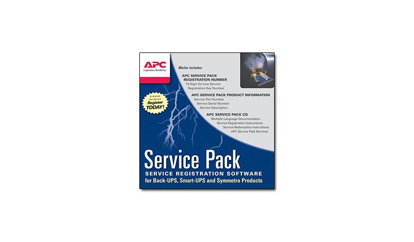 APC by Schneider Electric Service Pack - Extended Warranty - 1 Year - Warranty