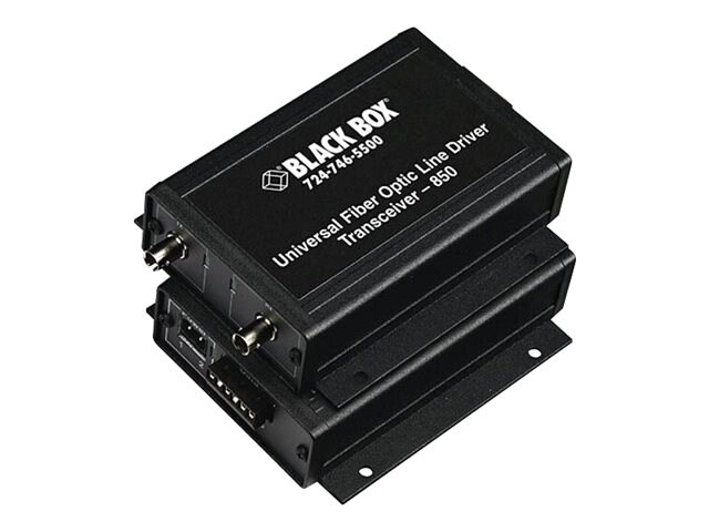 Black Box Universal Fiber Optic Line Driver - short-haul modem