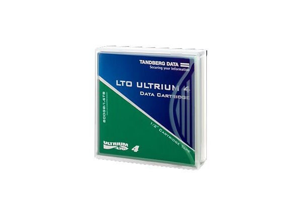 Tandberg - LTO Ultrium 4 x 1 - 800 GB - storage media