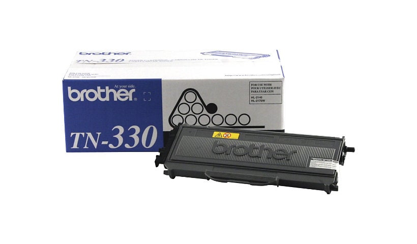 Brother TN330 - black - original - toner cartridge