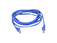 Belkin 25' CAT5e or CAT5 Snagless Shielded RJ45 Patch Cable Blue
