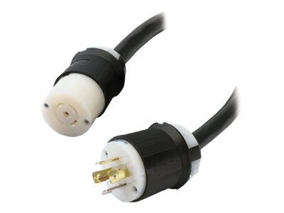 APC - power extension cable - NEMA L21-20 to NEMA L21-20 - 8 ft