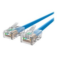 Belkin Cat6 1.5ft Blue Ethernet Patch Cable, UTP, 24 AWG, Snagless, Molded, RJ45, M/M, 1.5'