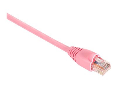 Black Box 20ft Cat5 CAT5e 350mhz Pink UTP PVC Snagless Patch Cable 20'
