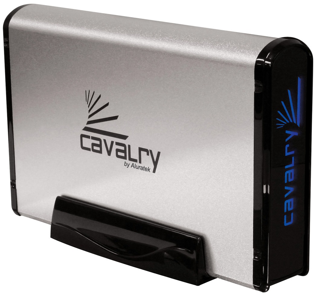 Aluratek 1TB – 3.5" USB 2.0 External Hard Drive W/Backup