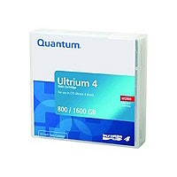 Quantum LTO 4 WORM Tape Media Cartridge - 800GB/1.6TB Single Pack