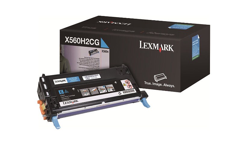 Lexmark High Yield Cyan Toner Cartridge