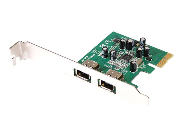 StarTech.com 2 Port PCI Express 1394a FireWire Card - FireWire adapter - PC
