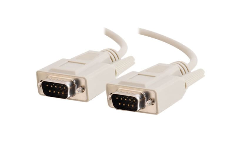 C2G - serial cable - DB-9 to DB-9 - 25 ft