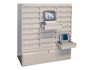 PSSI Dock & Lock 4852-L-24 - notebook security cabinet