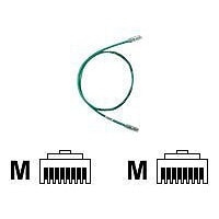 Panduit TX6 PLUS patch cable - 7 ft - green