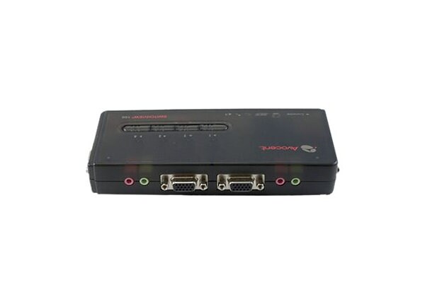 Avocent Switchview SV120 - KVM / audio switch - 4 ports