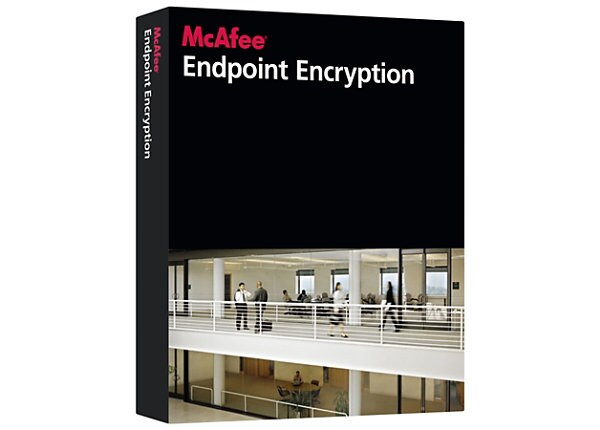 McAfee Endpoint Encryption - license + 1 Year Gold Support - 1 node
