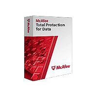McAfee Total Protection for Data - upgrade license + 1 Year Gold Support -