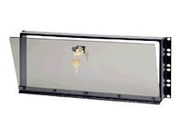 Middle Atlantic 2RU Fixed Security Cover with Hinged Plexi Door