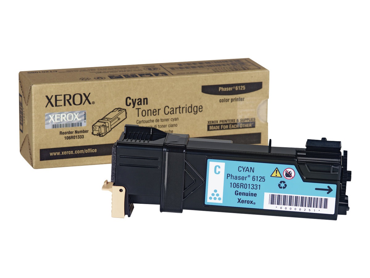 Xerox - cyan - original - toner cartridge
