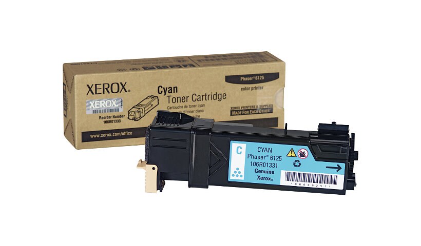 Xerox - cyan - original - toner cartridge