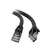 C2G 10ft Cat5e Ethernet Cable - Snagless Unshielded (UTP) - Black - cordon de raccordement - 3 m - noir