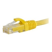 C2G 10ft Cat5e Ethernet Cable - 350 MHz - Snagless - Yellow - cordon de raccordement - 3 m - jaune