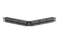 Panduit MINI-COM patch panel - 1U