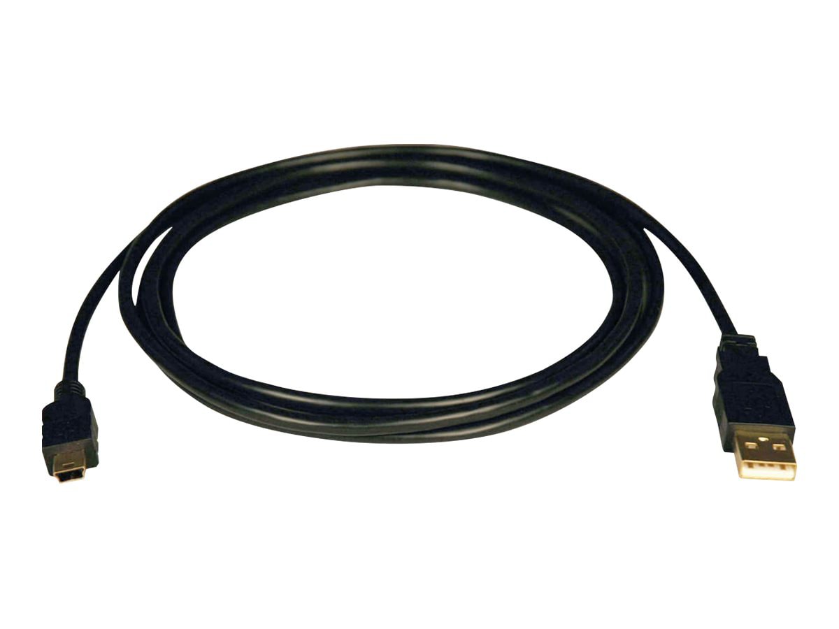Eaton Tripp Lite Series USB 2.0 A to Mini-B Cable (A to 5Pin Mini-B M/M), 6 ft. (1,83 m) - USB cable - USB to mini-USB