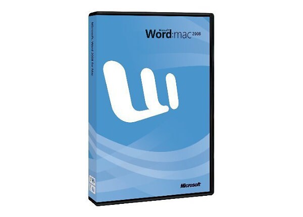 Microsoft Word 2008 for Mac - media