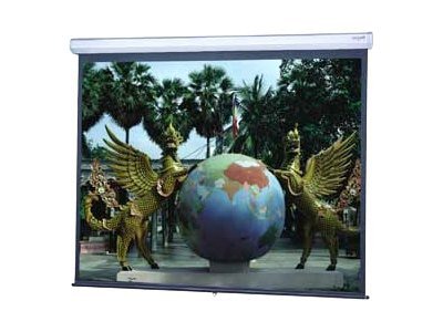 Da-Lite Model C Series Projection Screen with CSR - Wall or Ceiling Mounted Manual Screen - 159in Screen