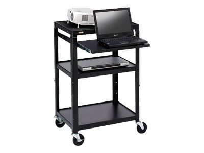 Bretford Presentation Cart with 5" Casters and 6-Outlet Electrical