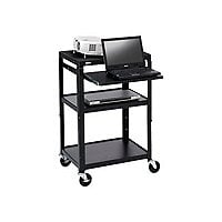 Bretford Presentation Cart with 5" Casters and 6-Outlet Electrical