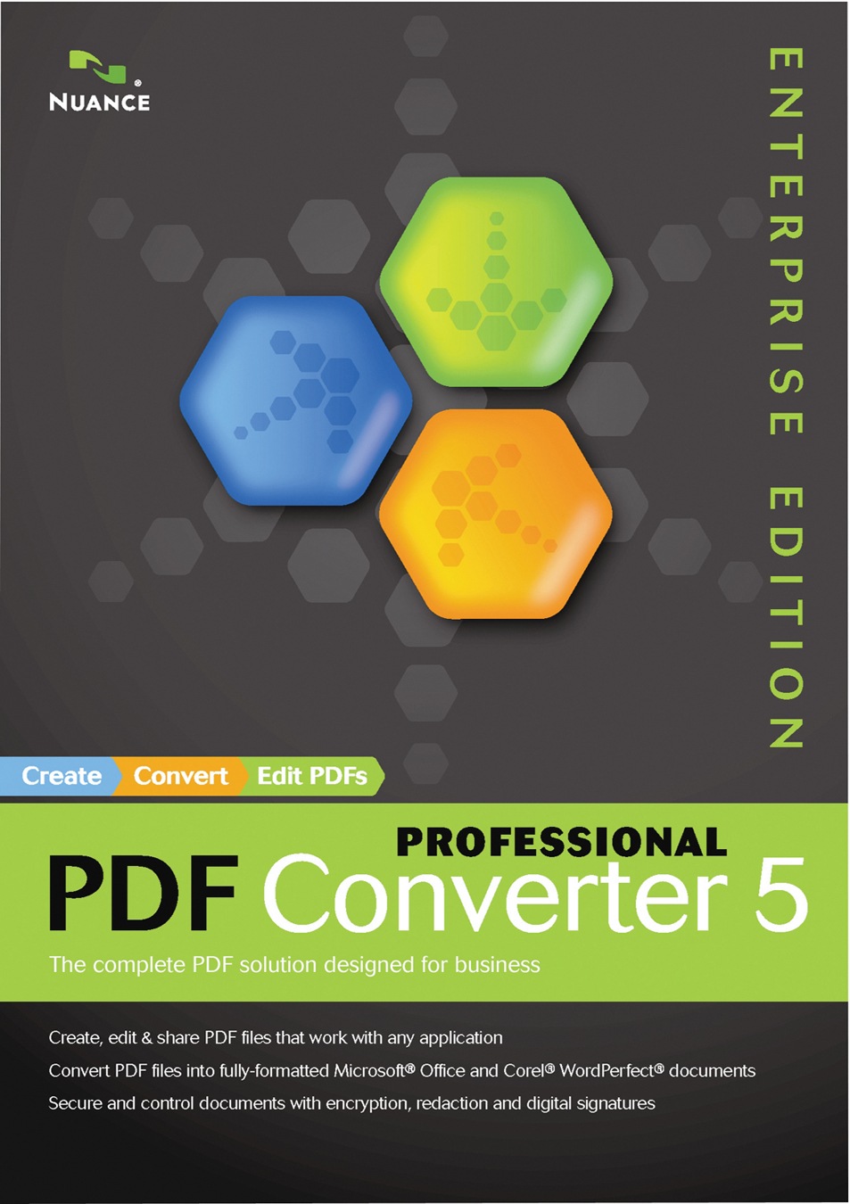Nuance PDF Converter Professional - (v. 5) - complete package