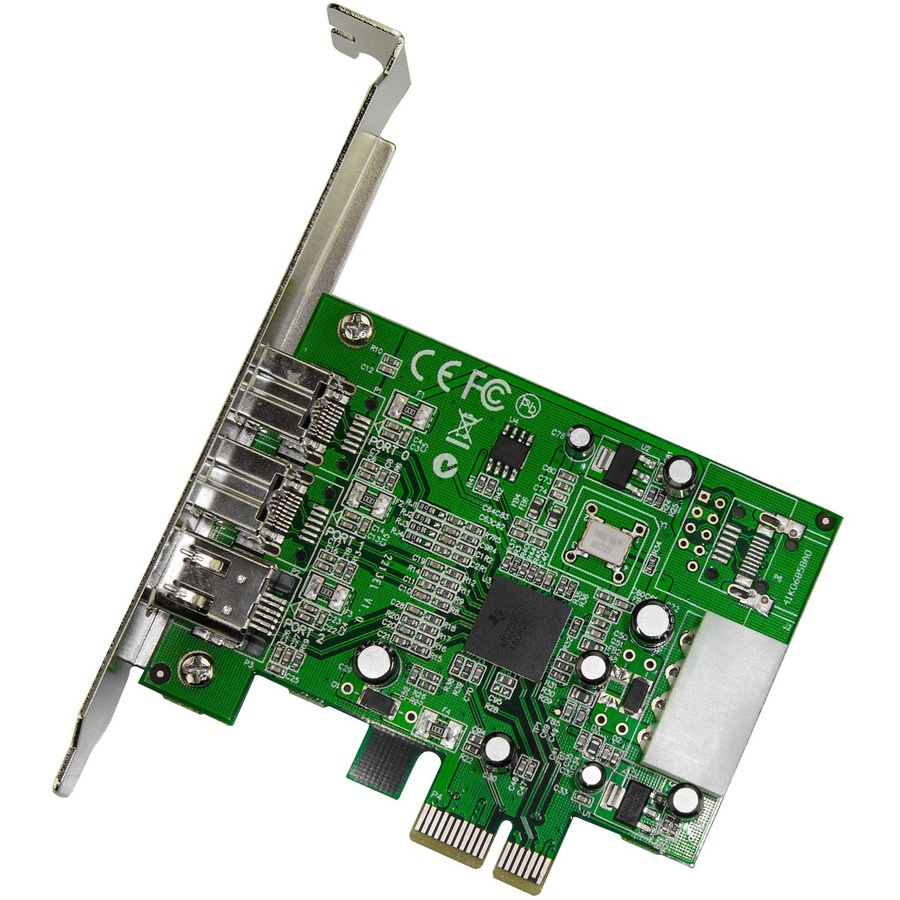 Thumbnail 4 of 5 for StarTech.com 3 Port 2b 1a 1394 PCI Express FireWire Card Adapter - 1394 FW PCIe FireWire 800 / 400 Card , TAA