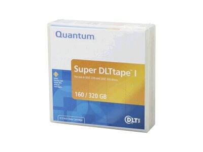 Quantum Super DLTtape I - Super DLT x 5 - 160 GB - storage media