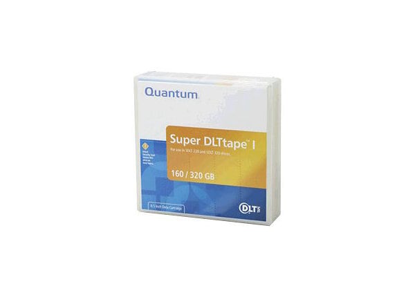 Quantum Super DLTtape I - Super DLT x 20 - 160 GB - storage media