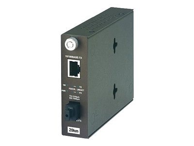 TRENDnet TFC-110 S20D3 - fiber media converter - 10Mb LAN, 100Mb LAN