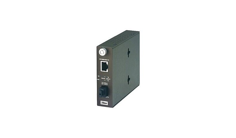 TRENDnet TFC-110 S20D3 - fiber media converter - 10Mb LAN, 100Mb LAN