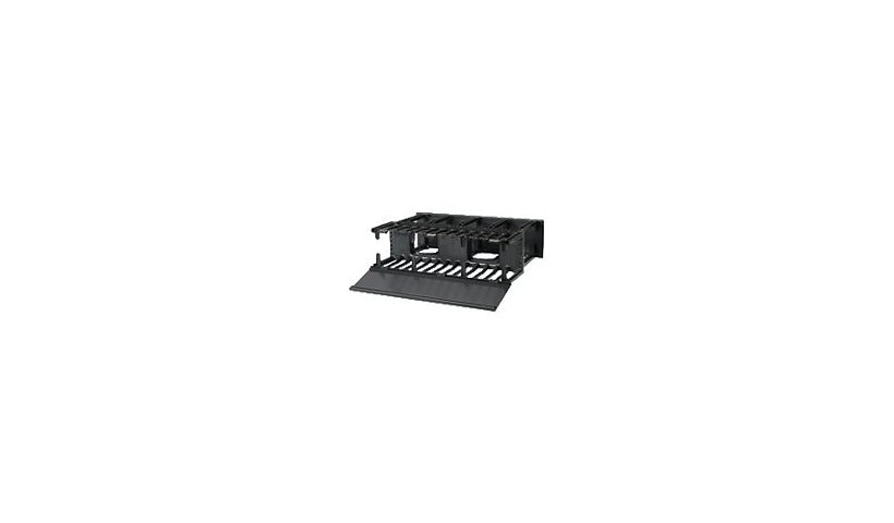 Panduit NetManager rack cable management panel (horizontal) - 3U - 19"