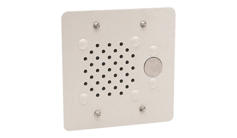 Valcom V-1073 - door entry doorplate speaker - white