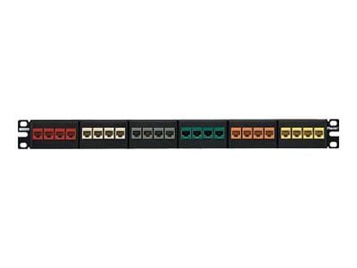 Panduit NetKey NKFP24Y Modular Patch Panel