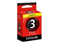 Lexmark Cartridge No. 3 Black Ink Cartridge